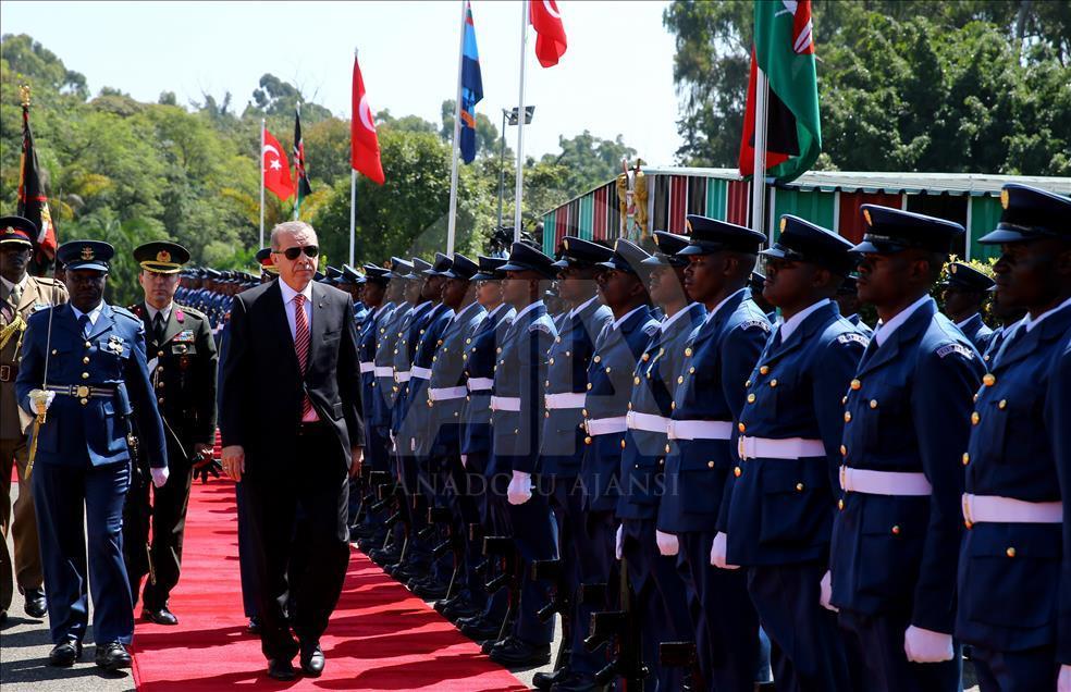 Cumhurbaşkanı Erdoğan Kenya'da