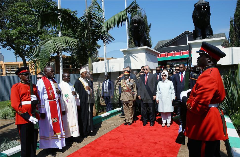 Cumhurbaşkanı Erdoğan Kenya'da
