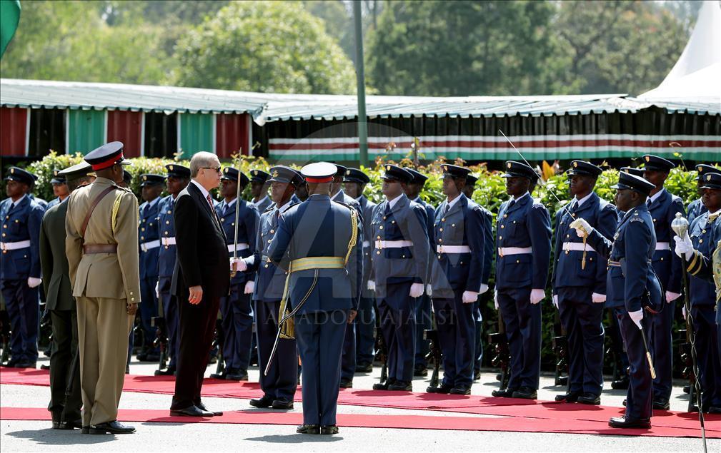 Cumhurbaşkanı Erdoğan Kenya'da