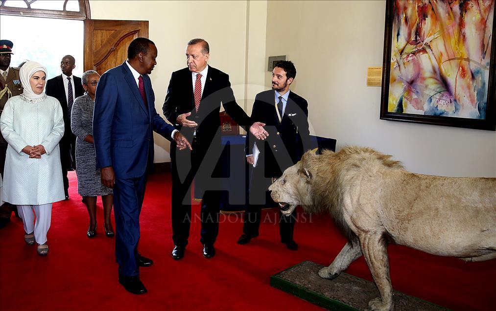 Cumhurbaşkanı Erdoğan Kenya'da
