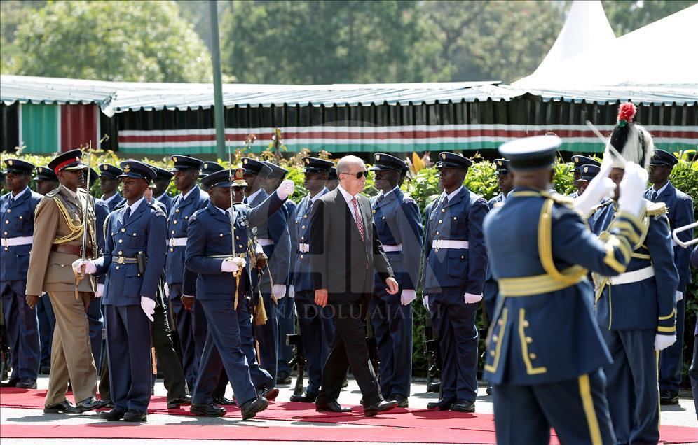 Cumhurbaşkanı Erdoğan Kenya'da