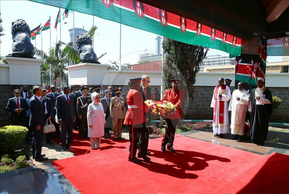 Cumhurbaşkanı Erdoğan Kenya'da