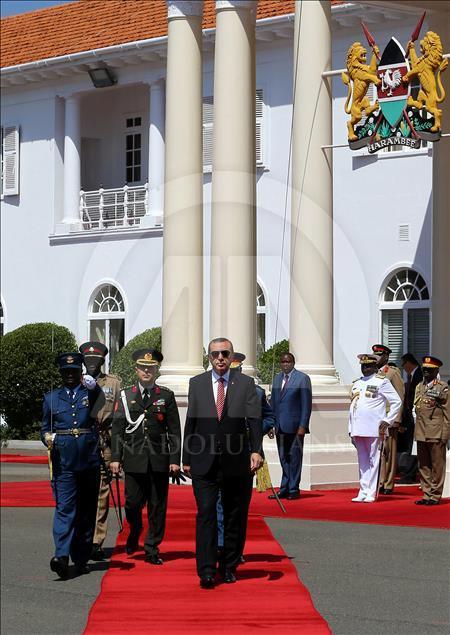 Cumhurbaşkanı Erdoğan Kenya'da