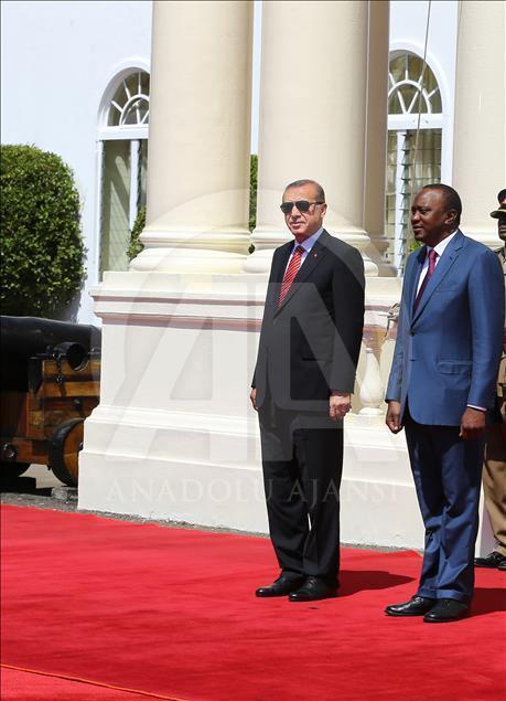 Cumhurbaşkanı Erdoğan Kenya'da