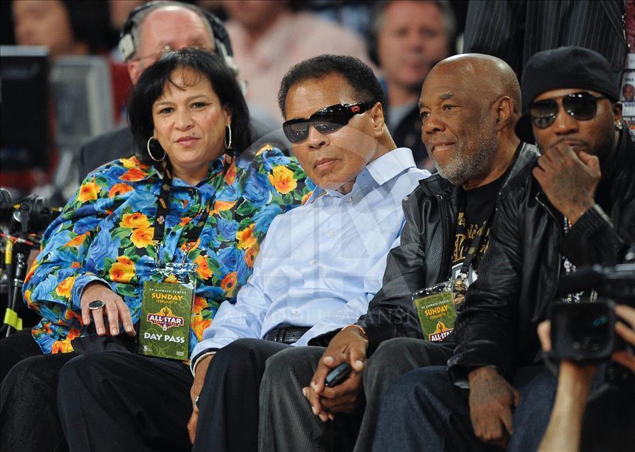 EFSANE BOKSOR MUHAMMED ALI, NBA-ALL STAR BASKETBOL MACINDA