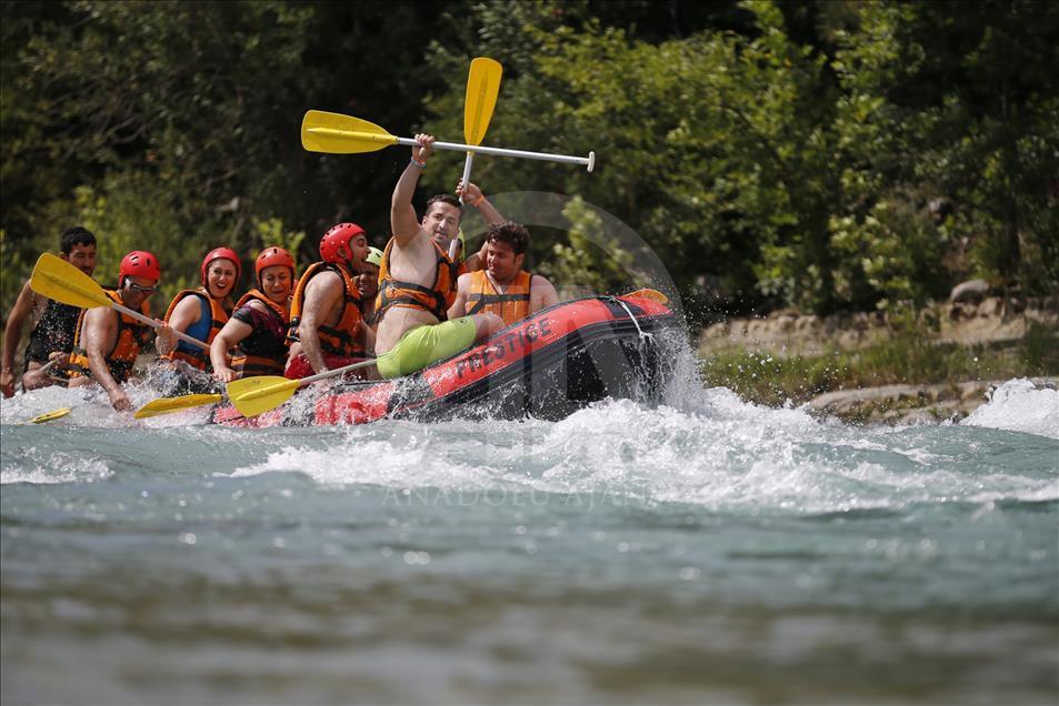 Adrenalin tutkunlarının adresi Köprülü Kanyon