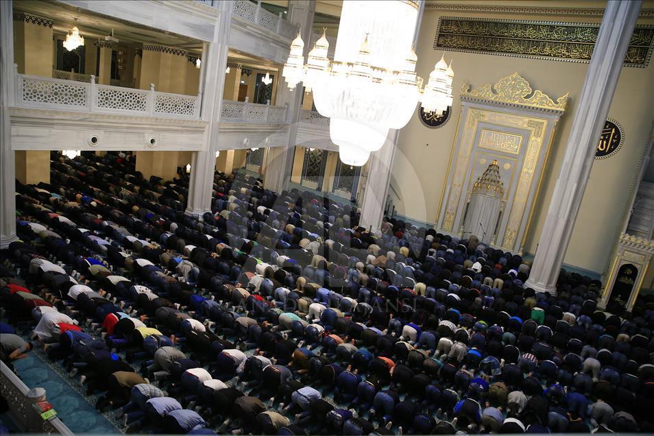 First Tarawih Prayer in Moscow