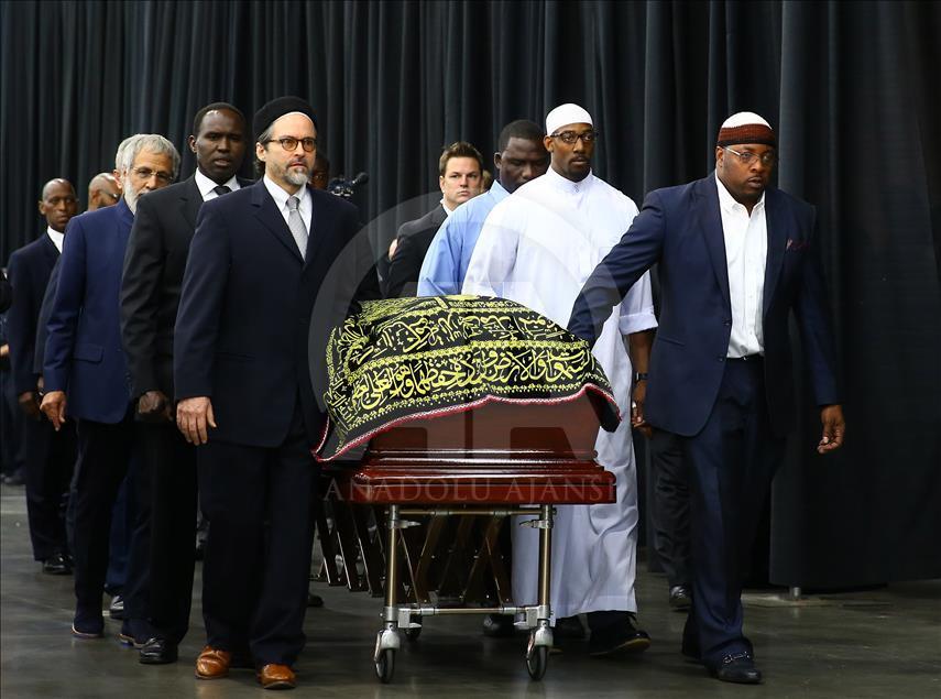 Muhammed Ali son yolculuğuna uğurlanıyor