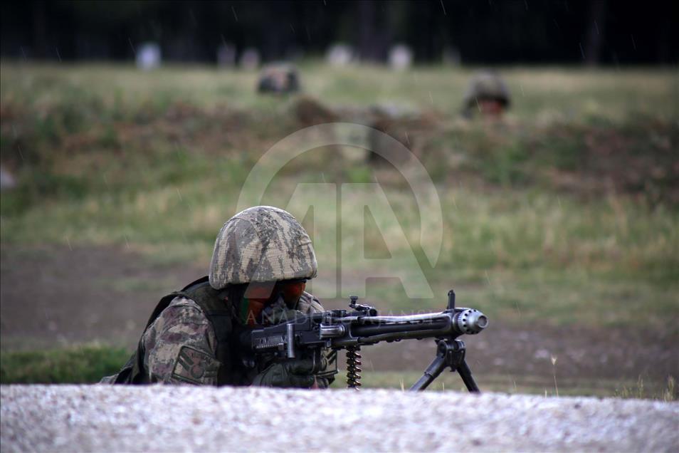 Isparta'da çok uluslu komando tatbikatı