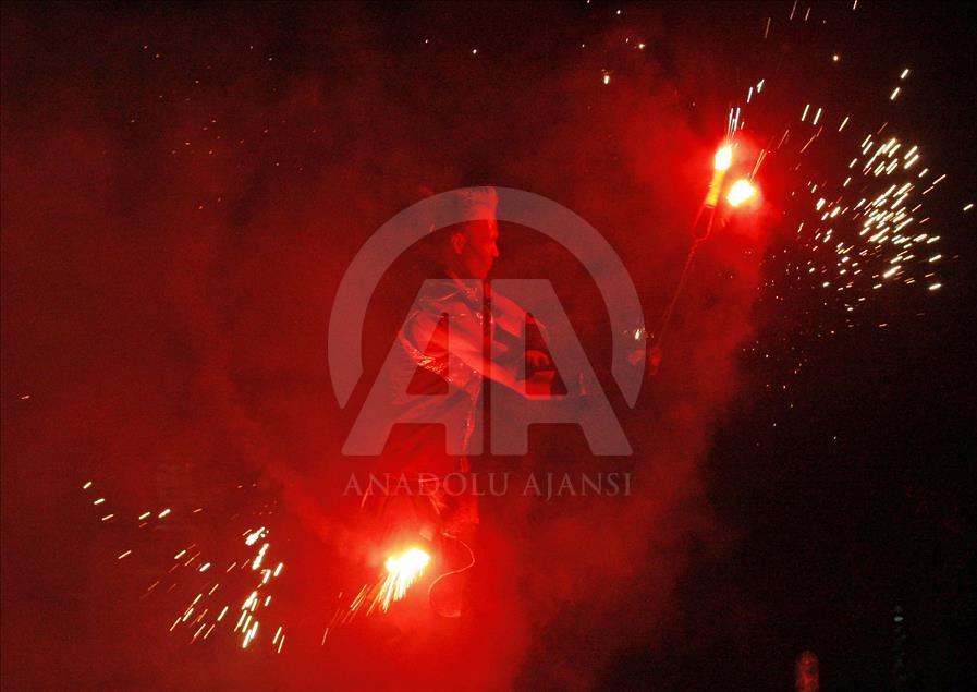 Kiev Fire Fest in Ukraine