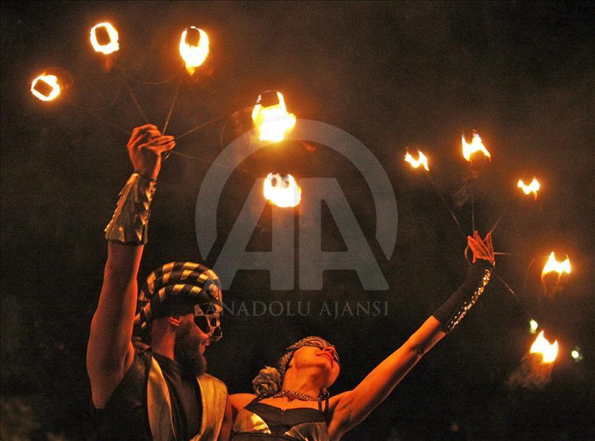 Kiev Fire Fest in Ukraine