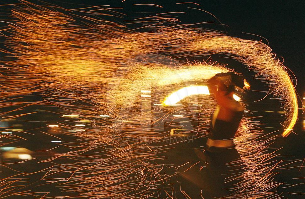 Kiev Fire Fest in Ukraine