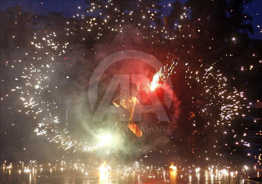 Kiev Fire Fest in Ukraine
