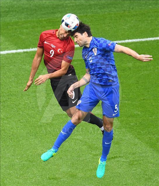 EURO 2016 Türkiye - Hırvatistan maçı