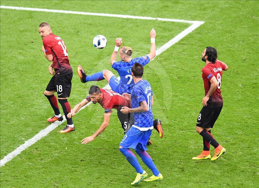EURO 2016 Türkiye - Hırvatistan maçı