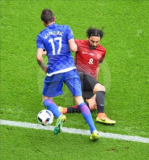 EURO 2016 Türkiye - Hırvatistan maçı