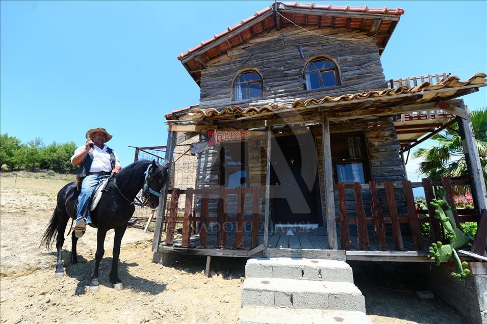 Burası Teksas değil Yörük köyü Aksaz