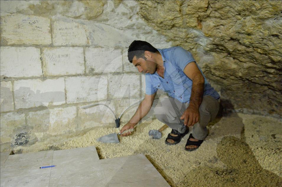 Hazreti İbrahim'in makamı yenileniyor