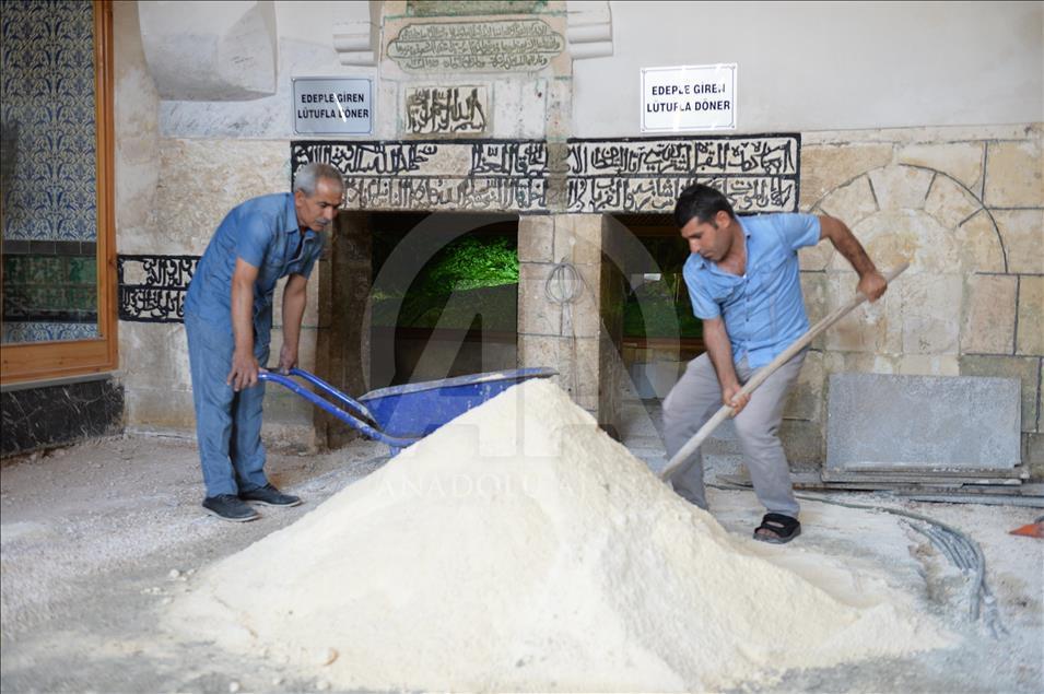 Hazreti İbrahim'in makamı yenileniyor