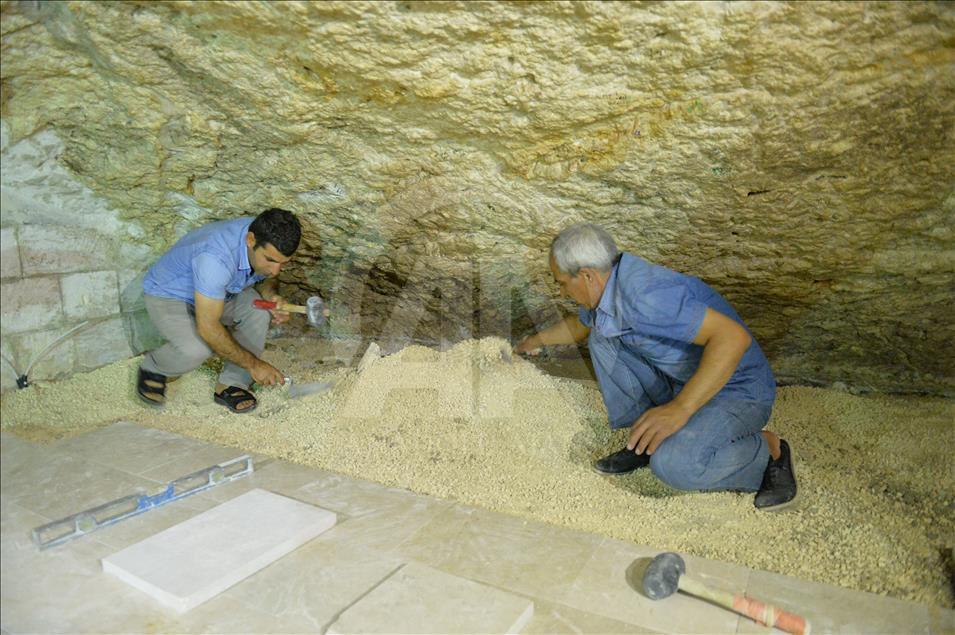 Hazreti İbrahim'in makamı yenileniyor