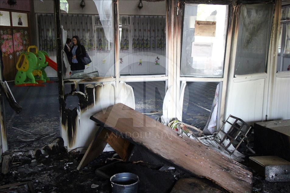 Van'da anaokuluna terör saldırısı