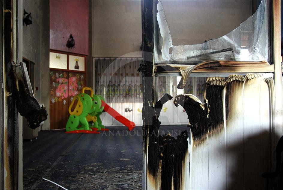Van'da anaokuluna terör saldırısı