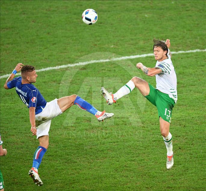 EURO 2016 İtalya - İrlanda Cumhuriyeti maçı