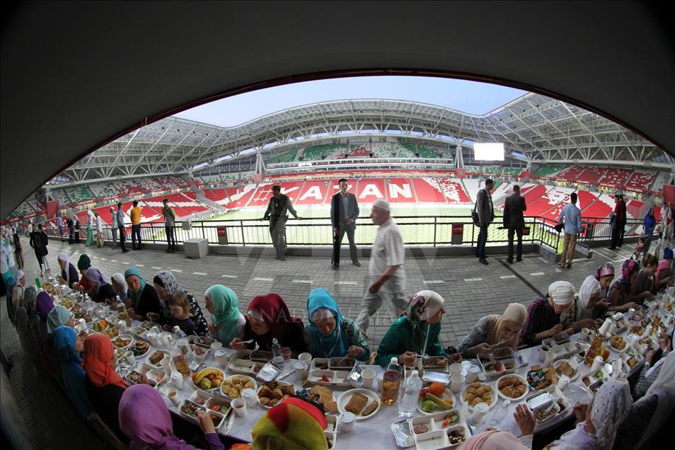 Tataristan'da rekor katılımlı iftar