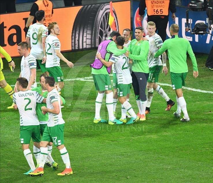 EURO 2016 İtalya - İrlanda Cumhuriyeti maçı