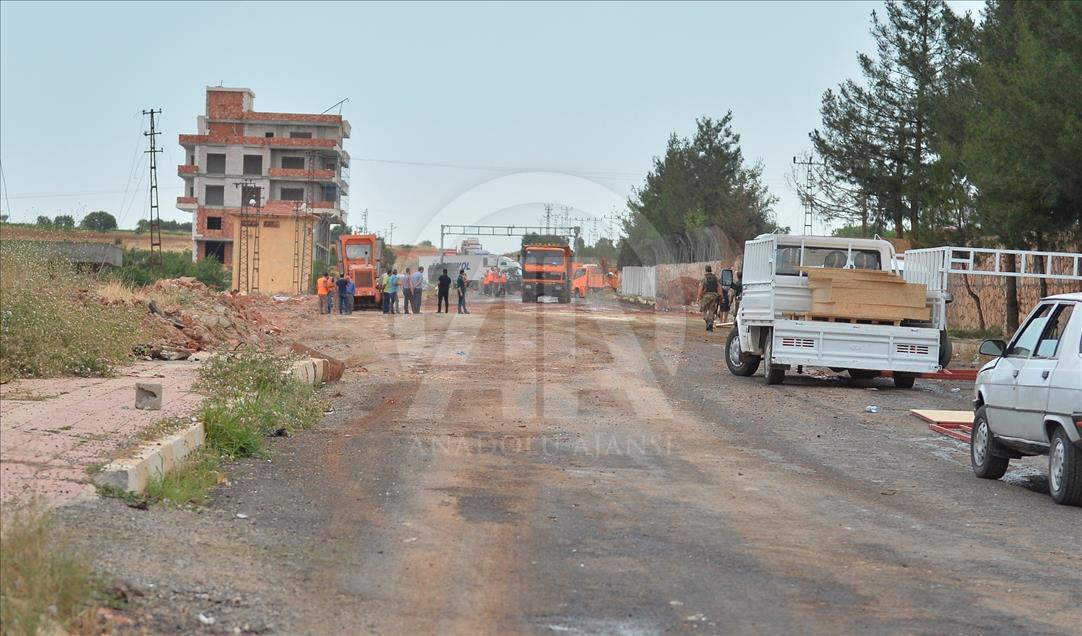 Ömerli'deki jandarma komutanlığına bombalı araçla terör saldırısı