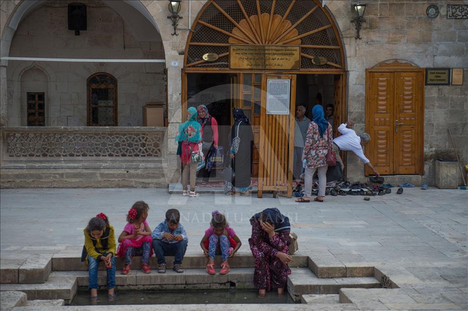 Hazreti İbrahim'in makamı yenilendi