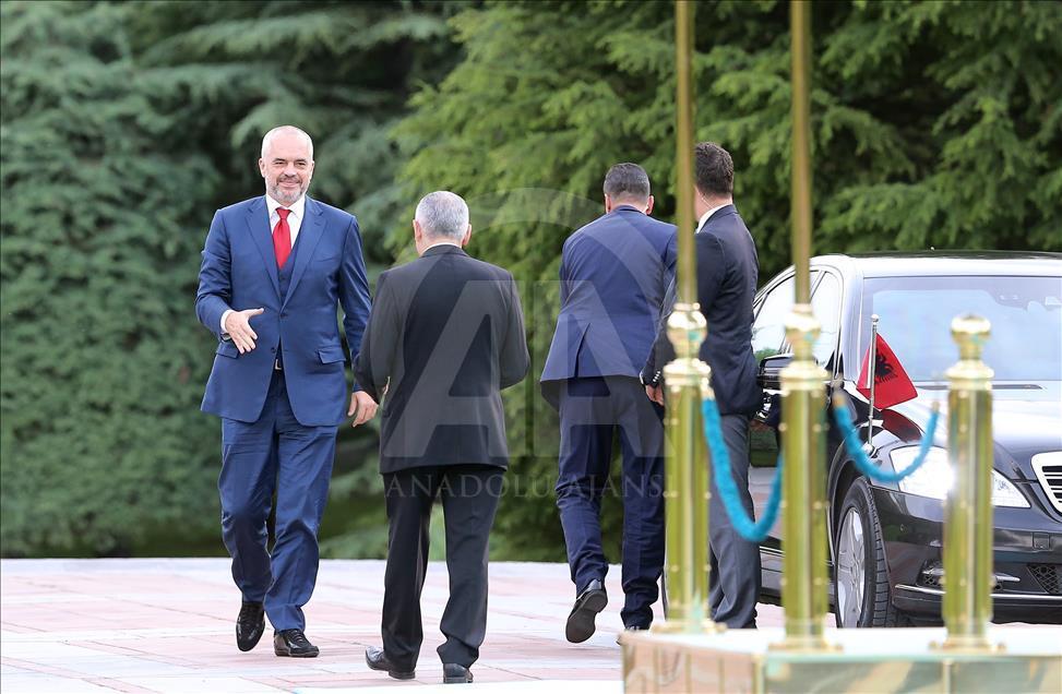 Arnavutluk Başbakanı Rama, Ankara'da