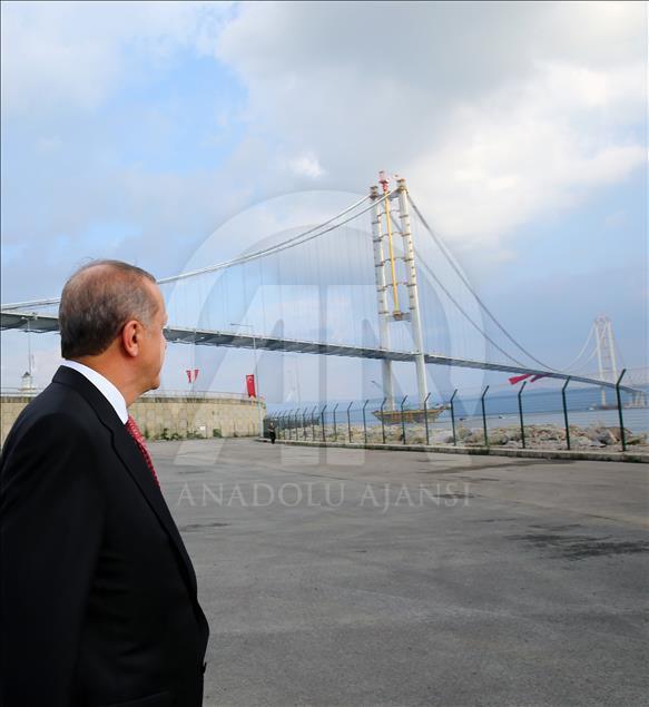 Osmangazi köprüsü açıldı 