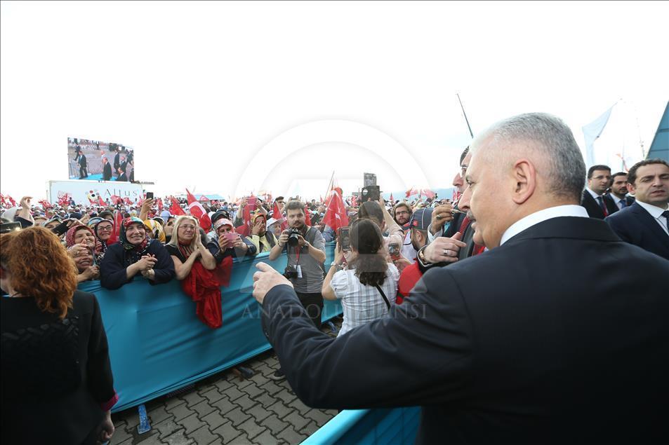 Osmangazi Köprüsü açılış töreni