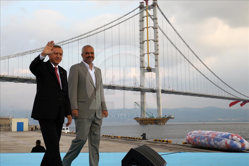 Osmangazi köprüsü açıldı 