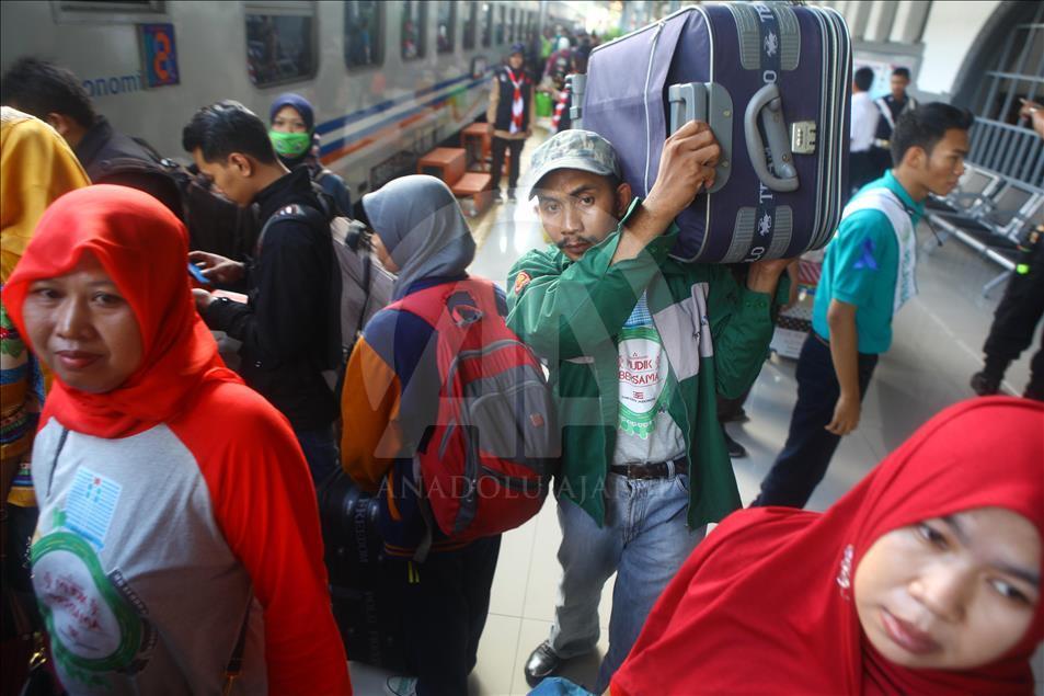 Eid el-fitr seasonal migration in Indonesia