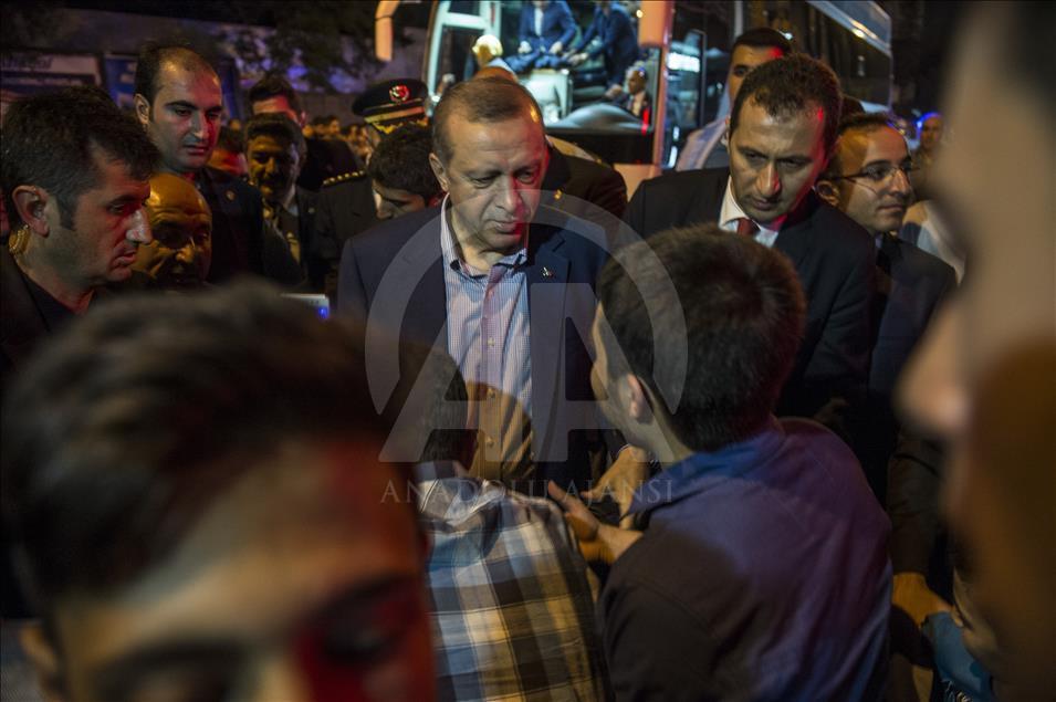 Cumhurbaşkanı Erdoğan Kilis'te