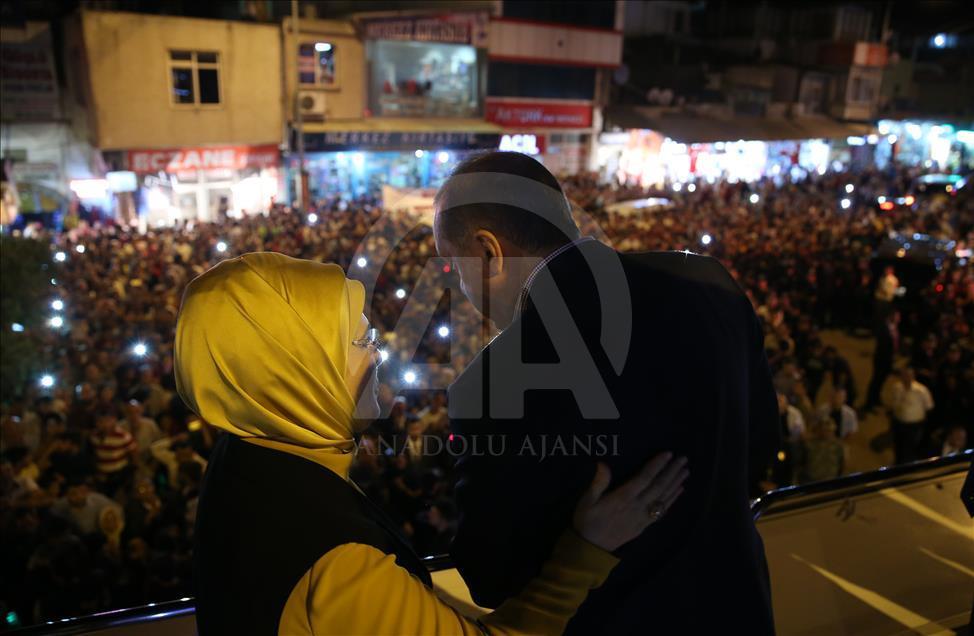 Cumhurbaşkanı Erdoğan Kilis'te