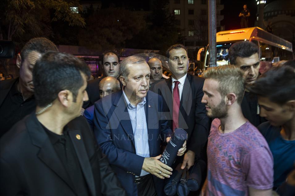 Cumhurbaşkanı Erdoğan Kilis'te