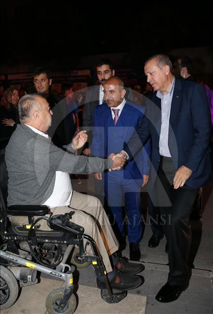 Cumhurbaşkanı Erdoğan Kilis'te