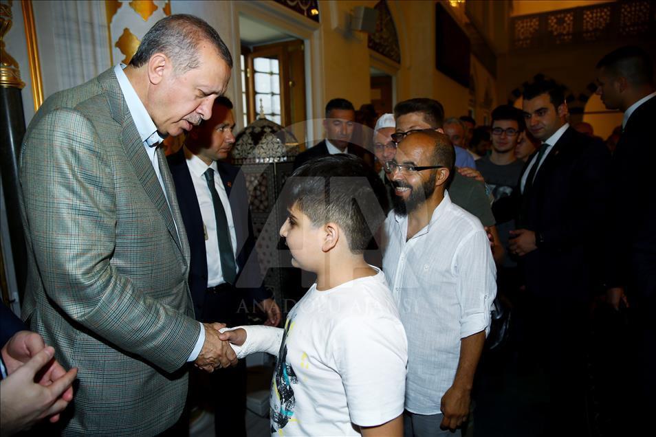 Cumhurbaşkanı Recep Tayyip Erdoğan İstanbul'da