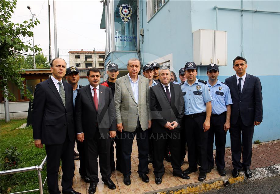 Cumhurbaşkanı Recep Tayyip Erdoğan İstanbul'da