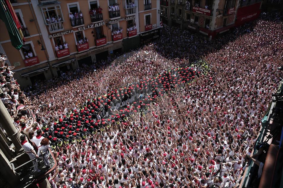 The San Fermin Festival in Spain