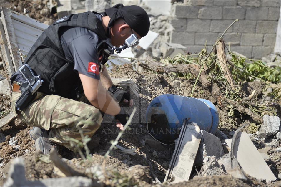 Nusaybin patlayıcılardan arındırılıyor