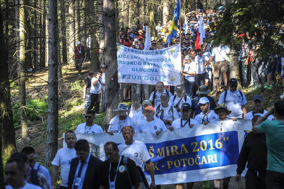 Walking the Road of Death during the Peace March