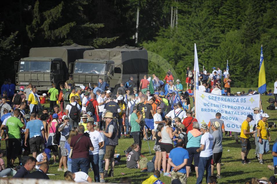 Walking the Road of Death during the Peace March