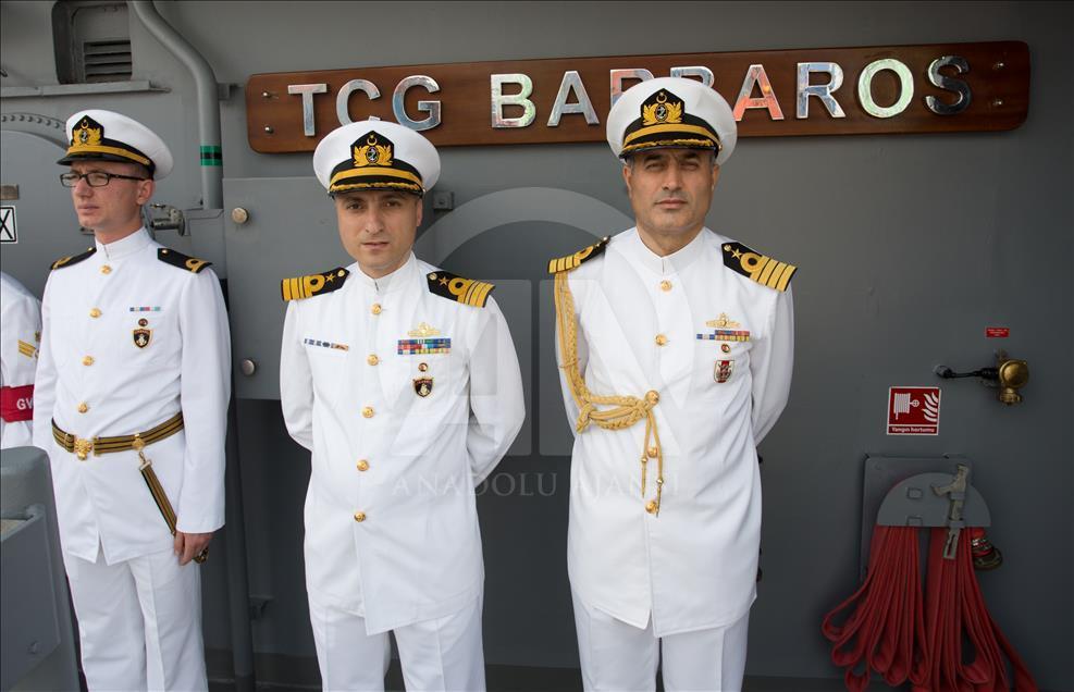TCG Barbaros Fırkateyni Kazablanka'da