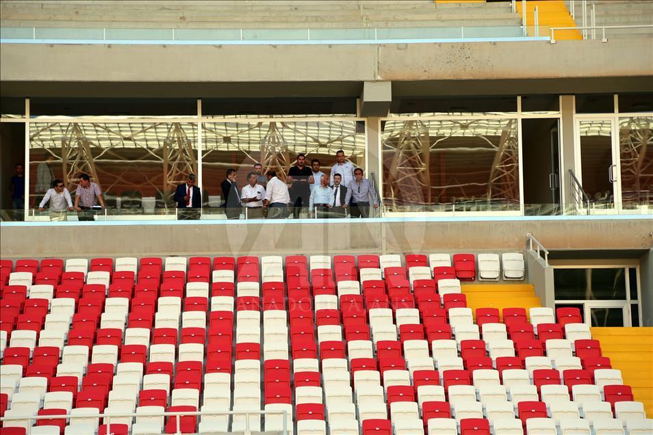 Sivasspor'un yeni stadı sezona hazırlanıyor
