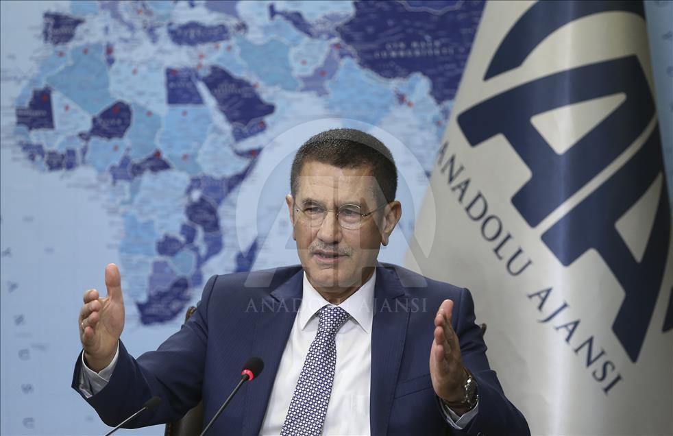 Başbakan Yardımcısı Nurettin Canikli, AA Editör Masası'nda