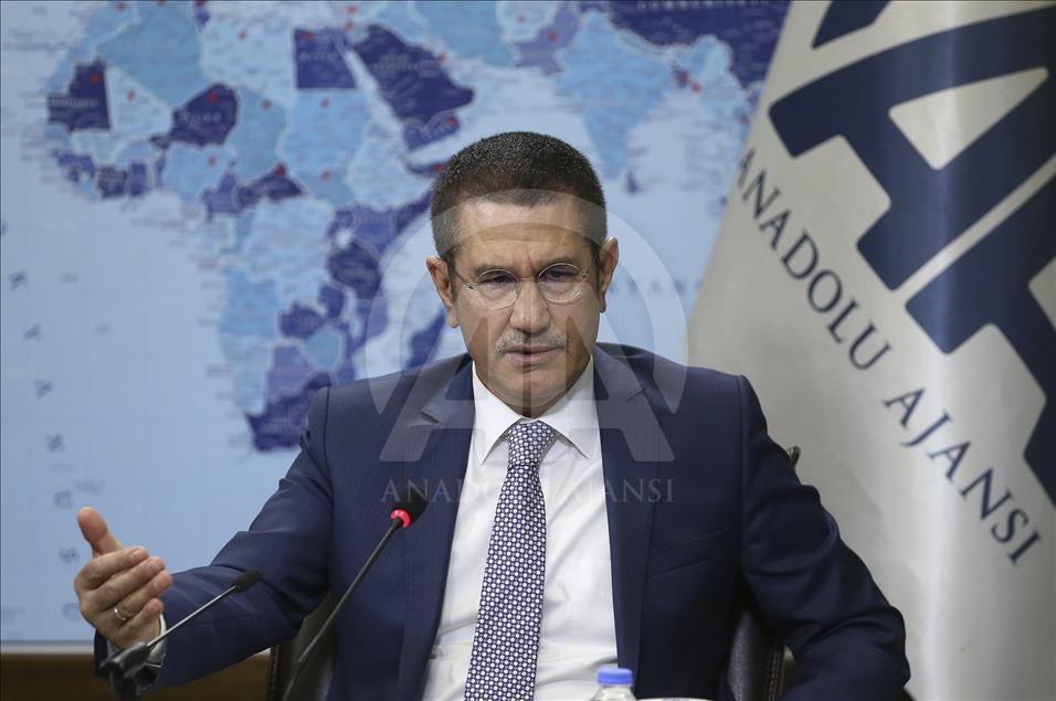 Başbakan Yardımcısı Nurettin Canikli, AA Editör Masası'nda
